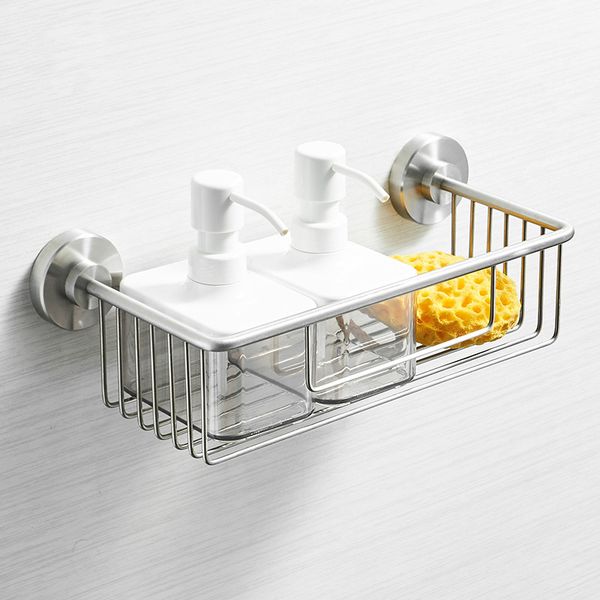 Bathroom Shelves Single Tier 304 Stainless Steel Shower Basket Bath Soap Shampoo Storage Holder Wall Bathroom Shelf
Bathroom Shelves Single Tier 304 Stainless Steel Shower Basket Bath Soap Shampoo Storage Holder Wall Bathroom Shelf