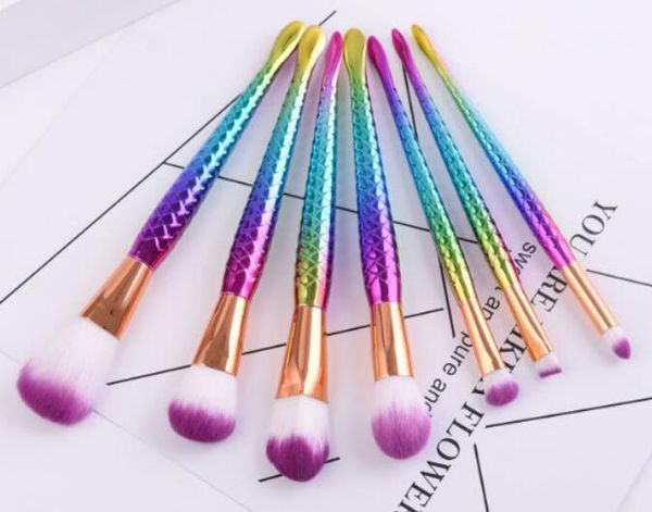 11pcs/sets pro mermaid makeup brushes foundation eyebrow eyeliner blush powder cosmetic concealer professional makeup brushes set
11pcs/sets pro mermaid makeup brushes foundation eyebrow eyeliner blush powder cosmetic concealer professional makeup brushes set