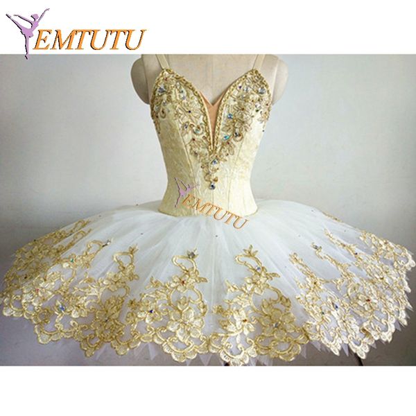 white gold professional ballet tutu sleeping beauty performance pancake tutus classical ballet tutu skirt stage costume, Black;red
white gold professional ballet tutu sleeping beauty performance pancake tutus classical ballet tutu skirt stage costume, Black;red