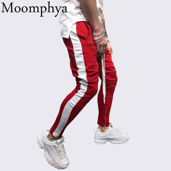 moomphya stylish side striped men joggers pants streetwear hip hop men sweatpants pantalon homme slim pants zipper trousers, Black
moomphya stylish side striped men joggers pants streetwear hip hop men sweatpants pantalon homme slim pants zipper trousers, Black