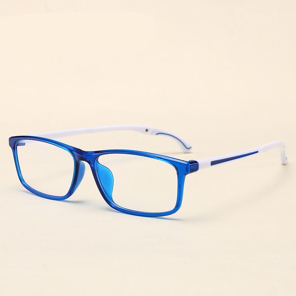 tr90 lightweight & flexible rectangle eyeglass frame men fashion glasses square spectacles for prescription lenses, Silver
tr90 lightweight & flexible rectangle eyeglass frame men fashion glasses square spectacles for prescription lenses, Silver