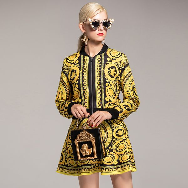 2018 autumn women 039 ruwnay twin et long leeve printed jacket with kirt two piece dre e et
2018 autumn women 039 ruwnay twin et long leeve printed jacket with kirt two piece dre e et