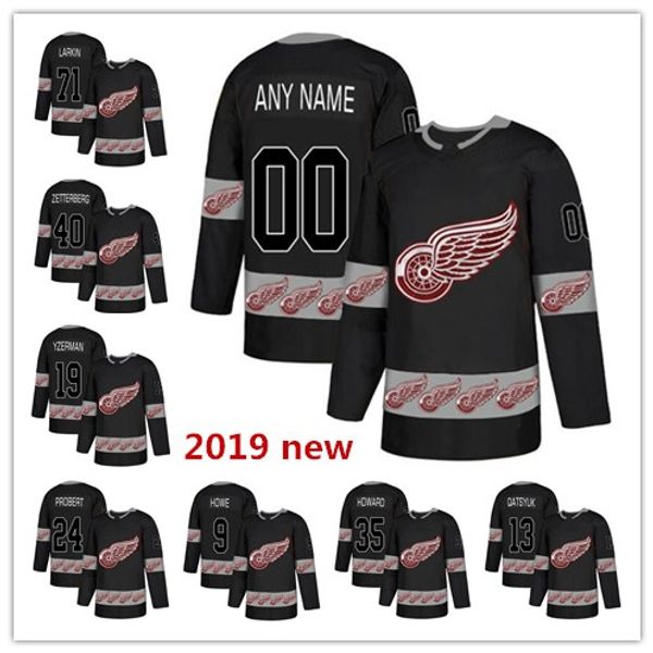 Custom 2019 new Red Wings Henrik Zetterberg Dylan Larkin Tomas Tatar Gordie Justin Abdelkader Howe mens women youth stitched black Jersey
Custom 2019 new Red Wings Henrik Zetterberg Dylan Larkin Tomas Tatar Gordie Justin Abdelkader Howe mens women youth stitched black Jersey