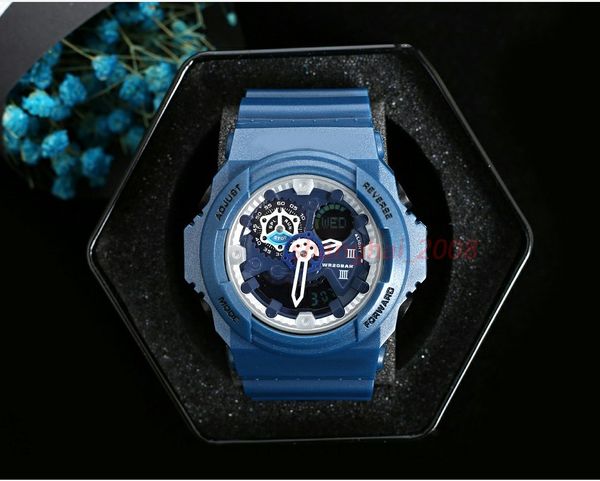 Высокое качество роскошные горячие спортивные мужские часы авто свет водонепрон
Высокое качество роскошные горячие спортивные мужские часы авто свет водонепрон