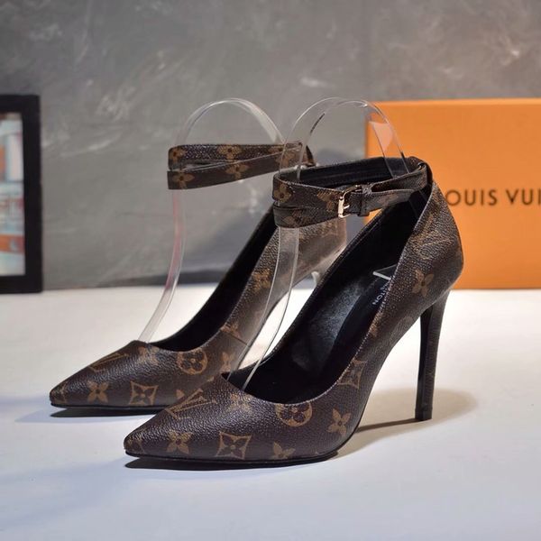 Full leather womens fashion high heels luxurys branded high quality ladies shoes size 35-42 Female
Full leather womens fashion high heels luxurys branded high quality ladies shoes size 35-42 Female