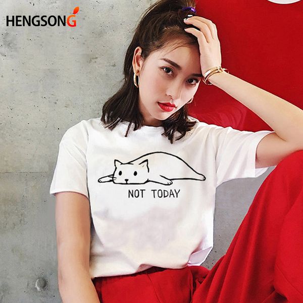 hengsong 2018 summer new loose cat printed casual women's short-sleeved t-shirt 722187, White
hengsong 2018 summer new loose cat printed casual women's short-sleeved t-shirt 722187, White