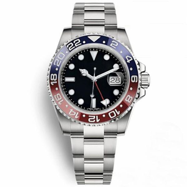 Top Luxury Mens часы класса люкс Автоматическая качества Часы Красный Синий Пепси Автом
Top Luxury Mens часы класса люкс Автоматическая качества Часы Красный Синий Пепси Автом