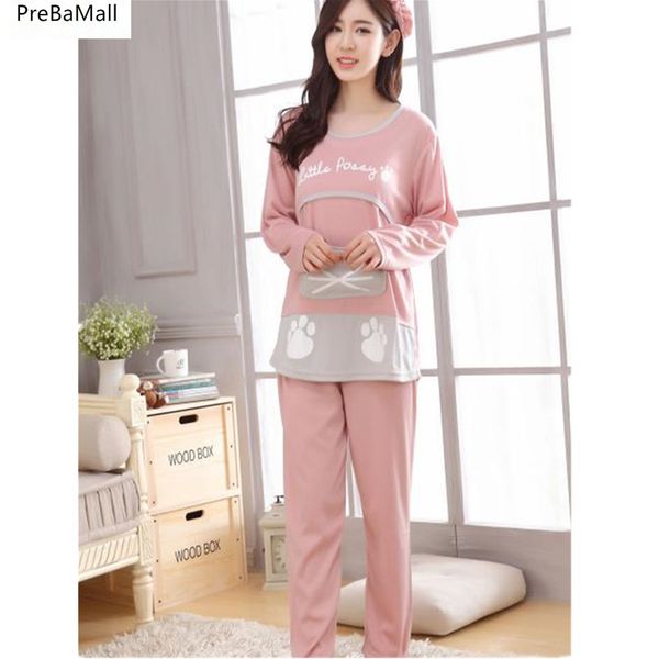 pregnancy pajamas autumn winter maternity nursing sleepwear long sleeve pijama maternal lactancia pyjamas women outer b0452, White
pregnancy pajamas autumn winter maternity nursing sleepwear long sleeve pijama maternal lactancia pyjamas women outer b0452, White