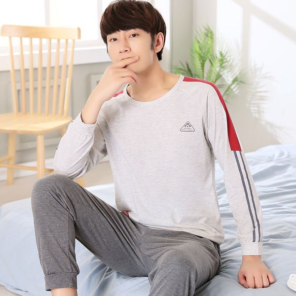 men's pajamas autumn pijamas long sleeve cotton pyjamas sleepwear male solid lounge pajama sets plus size nightwear 3xl 2pcs/set, Black;brown
men's pajamas autumn pijamas long sleeve cotton pyjamas sleepwear male solid lounge pajama sets plus size nightwear 3xl 2pcs/set, Black;brown