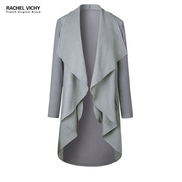 new fashion long sleeve v neck clothing vichy brand cotton polyester women coat party tweed overcoat female cardiga rv0280, Gray
new fashion long sleeve v neck clothing vichy brand cotton polyester women coat party tweed overcoat female cardiga rv0280, Gray