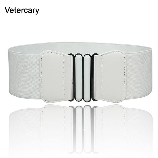 women elastic waistband elegant vintage black buckle waist cummerbund for woman lady wide belts white female dress accessories, Black;brown
women elastic waistband elegant vintage black buckle waist cummerbund for woman lady wide belts white female dress accessories, Black;brown