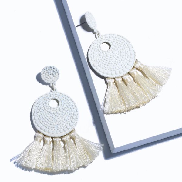 bohemian big earrings for women fringing statement earrings 2018 long tassel dangle drop earring large fashion ethnic jewelry, Silver
bohemian big earrings for women fringing statement earrings 2018 long tassel dangle drop earring large fashion ethnic jewelry, Silver