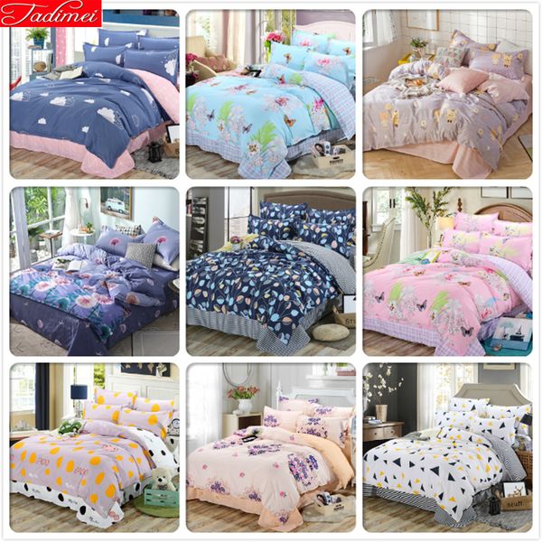 new ab side duvet cover 3/4 pcs bedding sets child kids soft cotton double full king twin single big size bedspreads
new ab side duvet cover 3/4 pcs bedding sets child kids soft cotton double full king twin single big size bedspreads