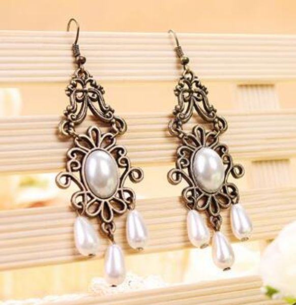 new european and american fashionable female restoring ancient ways adorns loretta bohemian tassel beaded earrings chic and classic exqu, Silver
new european and american fashionable female restoring ancient ways adorns loretta bohemian tassel beaded earrings chic and classic exqu, Silver
