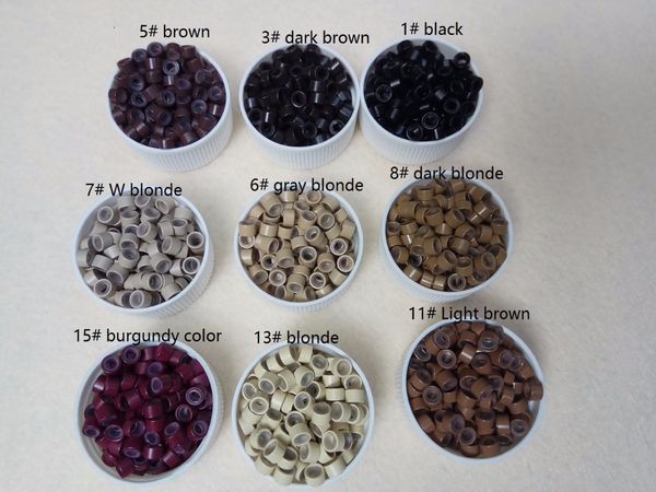 1000pcs 5mm Micro Ring Beads Silicone Bead Link microring for Feather Human Hair Extension tools
1000pcs 5mm Micro Ring Beads Silicone Bead Link microring for Feather Human Hair Extension tools