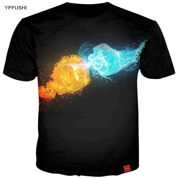 yffushi 2018 male 3d t shirt fashion fire and ice hand print male/female t shirt unique yin and yang design 3d hip hop black tee, White;black
yffushi 2018 male 3d t shirt fashion fire and ice hand print male/female t shirt unique yin and yang design 3d hip hop black tee, White;black