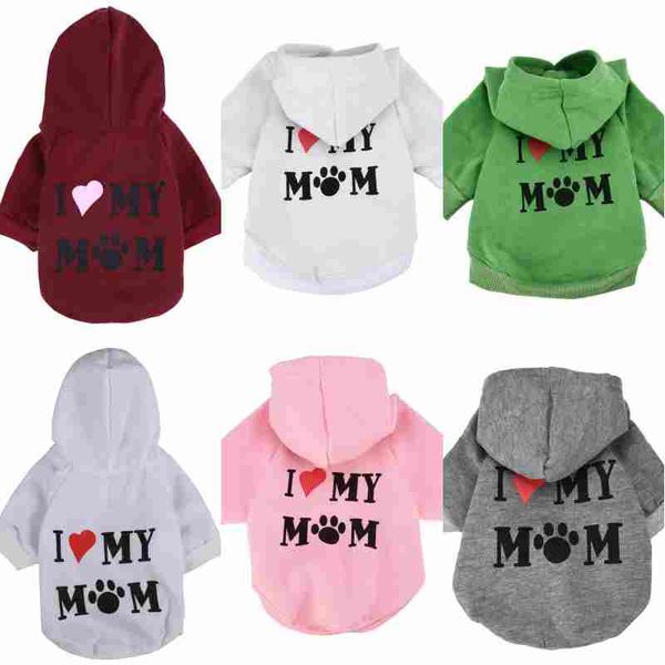 pet clothes puppy winter hoodie sweater dog coat warm sweatshirt love my mom printed dog shirt
pet clothes puppy winter hoodie sweater dog coat warm sweatshirt love my mom printed dog shirt