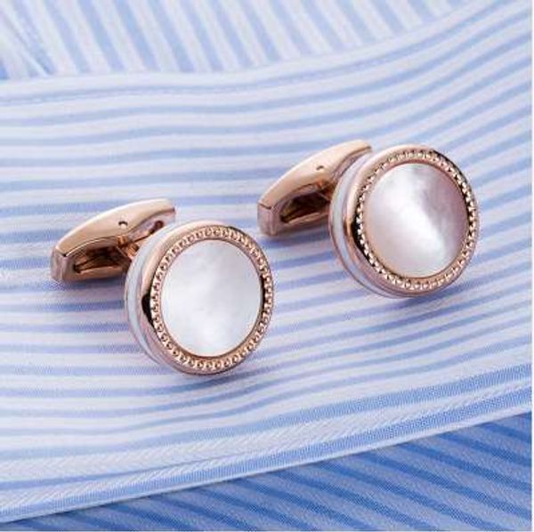 fashion rose gold plating white painting seashell men's cufflink 2016 new style wedding shirt cuff link 52307, Silver
fashion rose gold plating white painting seashell men's cufflink 2016 new style wedding shirt cuff link 52307, Silver