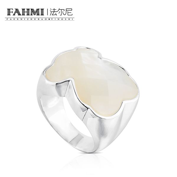 FAHMI 100% 925 Sterling Silver Sweet Temperament Chic Mother-of-pearl Ring Female 815115500 Original Jewelry Gift
FAHMI 100% 925 Sterling Silver Sweet Temperament Chic Mother-of-pearl Ring Female 815115500 Original Jewelry Gift