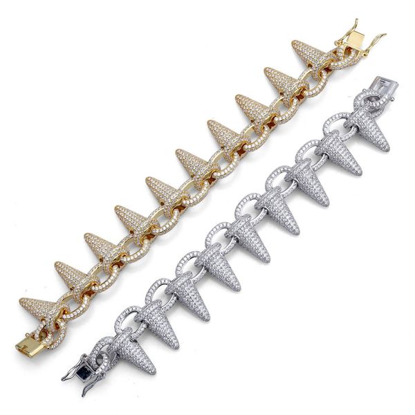 iced out gold silver plated rivet bracelet micro paved cubic zirrcon cuban link bracelets men hip hop jewelry gift, Black
iced out gold silver plated rivet bracelet micro paved cubic zirrcon cuban link bracelets men hip hop jewelry gift, Black