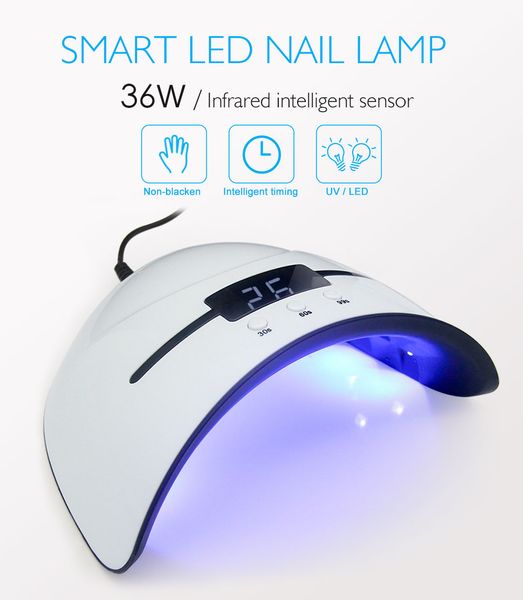 UV Led Lamp Nail Dryer For All Types Gel 12 Leds UV Lamp for Curing Nail Dryers 30/60/99s Timer USB Connector
UV Led Lamp Nail Dryer For All Types Gel 12 Leds UV Lamp for Curing Nail Dryers 30/60/99s Timer USB Connector