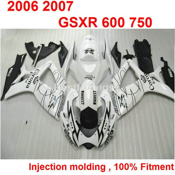 7gifts injection molding fairing kit for suzuki gsxr600 gsxr750 2006 2007 black white gsxr 600 750 06 07 sw34
7gifts injection molding fairing kit for suzuki gsxr600 gsxr750 2006 2007 black white gsxr 600 750 06 07 sw34