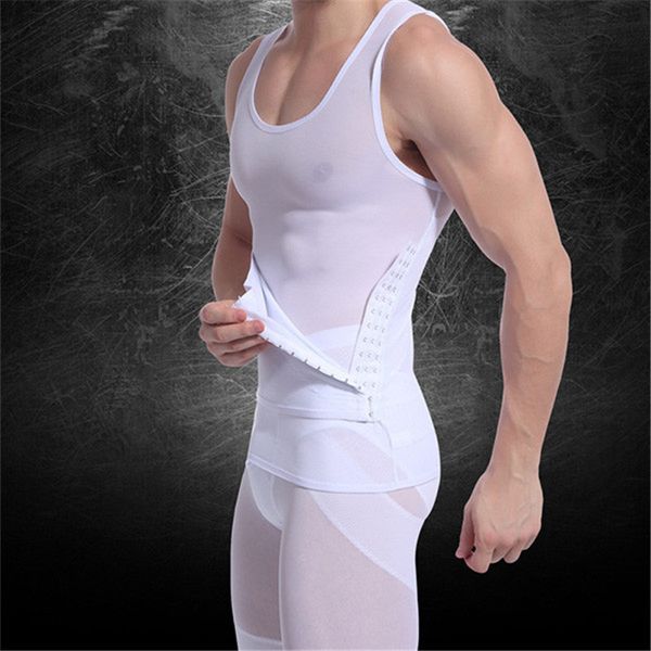 men compression shirt corset tight vest body shapewear mens body slimming tummy waist belly corsets girdle underwear, Black;brown
men compression shirt corset tight vest body shapewear mens body slimming tummy waist belly corsets girdle underwear, Black;brown