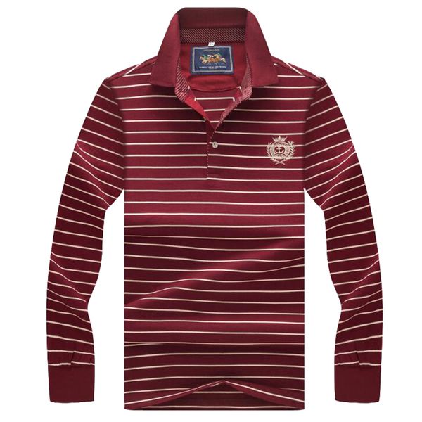 Cotton Autumn Winter New Men Polo High Quality Long Sleeves Striped Polo Shirt Men Fashion Casual Solid Polo Shirt Brand Clothing
Cotton Autumn Winter New Men Polo High Quality Long Sleeves Striped Polo Shirt Men Fashion Casual Solid Polo Shirt Brand Clothing