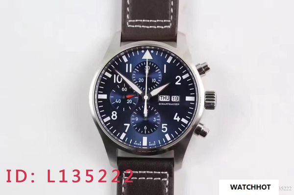 2018 новая полка мужская мода пилот хронограф 377701 высокого класса роскошный бизнес
2018 новая полка мужская мода пилот хронограф 377701 высокого класса роскошный бизнес