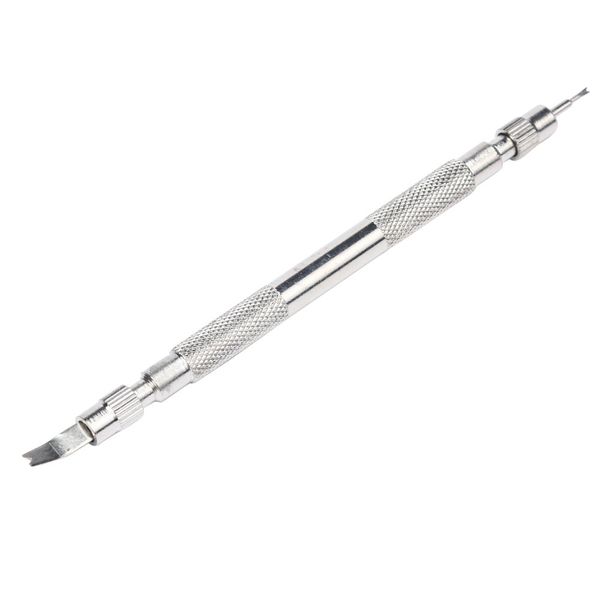repair tools metal silver bracelet multifunctional watch band opener strap replace spring bar connecting pin remover tool
repair tools metal silver bracelet multifunctional watch band opener strap replace spring bar connecting pin remover tool