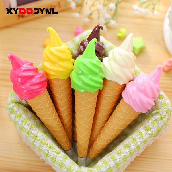 1pc creative ice cream ballpoint pen cute kawaii stationery canetas material escolar office promotion pen shool supplies, Blue;orange
1pc creative ice cream ballpoint pen cute kawaii stationery canetas material escolar office promotion pen shool supplies, Blue;orange