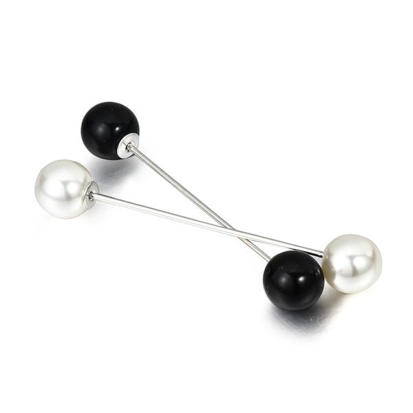 1pcs practical charm double pearl stick pin scarf safety pin brooch sweater gift beauty, Gray
1pcs practical charm double pearl stick pin scarf safety pin brooch sweater gift beauty, Gray