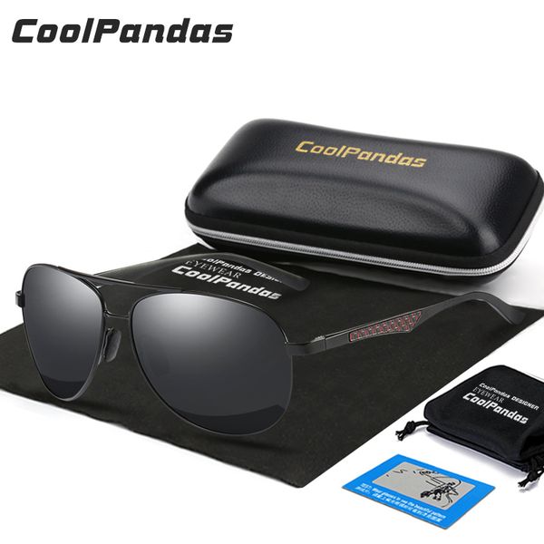 coolpandas classic pilot sunglasses men polarized glasses male women aluminium driving shades gafas de sol de los hombres, White;black
coolpandas classic pilot sunglasses men polarized glasses male women aluminium driving shades gafas de sol de los hombres, White;black