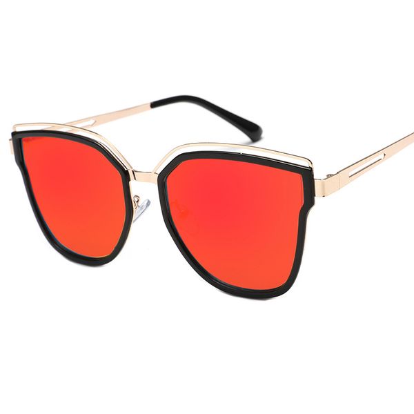 Glasses 2018 New Cross-border Supply Europe And America Fashion Sunglasses Irregular Polygon Metal Frame Sunglasses Foreign Trade