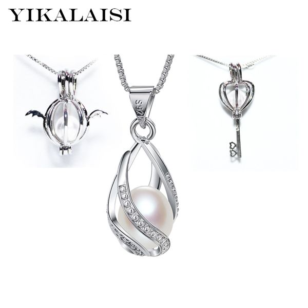 yikalaisi 2017 fashion cage pendant fittings 925 silver more style accessories without pearl box chain for oyster pearl, Black
yikalaisi 2017 fashion cage pendant fittings 925 silver more style accessories without pearl box chain for oyster pearl, Black