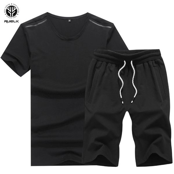 ruelk 2018 fashion new arrival mens short sets summer casual solid color t-shirts+shorts 2 piece set men's sportswear, Gray
ruelk 2018 fashion new arrival mens short sets summer casual solid color t-shirts+shorts 2 piece set men's sportswear, Gray