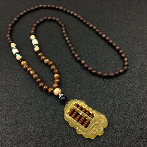 an abacus rings a gold two gods operator pendant sweater chain men and women long decorative necklace, Silver
an abacus rings a gold two gods operator pendant sweater chain men and women long decorative necklace, Silver
