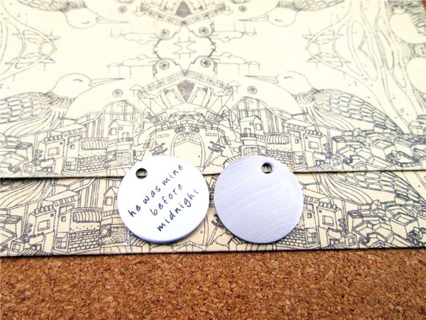40pcs--"he was mine before midnight"stainless steel charms more style for choosing diy charms pendants for necklace, Bronze;silver
40pcs--"he was mine before midnight"stainless steel charms more style for choosing diy charms pendants for necklace, Bronze;silver