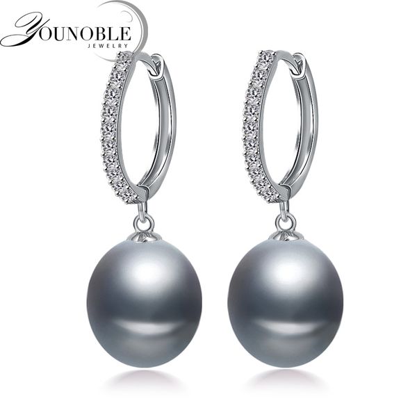 real gray drop pearl earrings for women,wedding freshwater pearl earrings 925 sterling silver jewelry earring girl gift, Golden;silver
real gray drop pearl earrings for women,wedding freshwater pearl earrings 925 sterling silver jewelry earring girl gift, Golden;silver