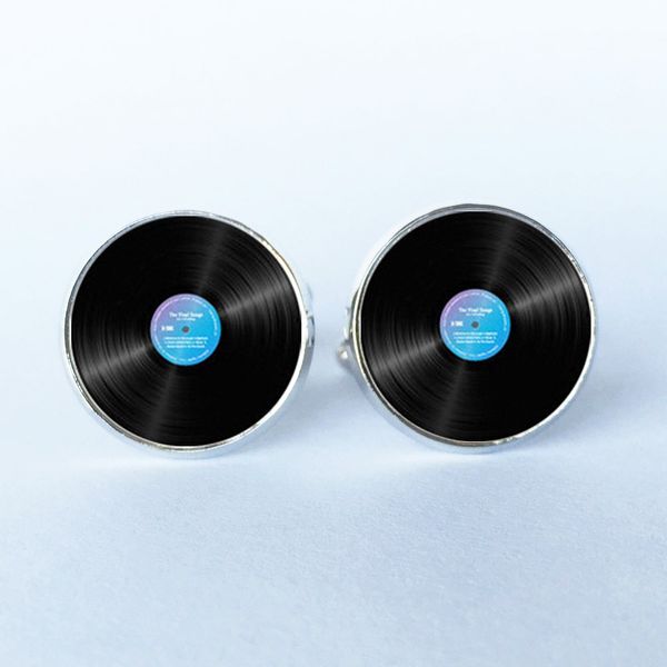 new 1 pairs silver cufflinks music cufflinks vinyl disc gold menswear, Silver;golden
new 1 pairs silver cufflinks music cufflinks vinyl disc gold menswear, Silver;golden