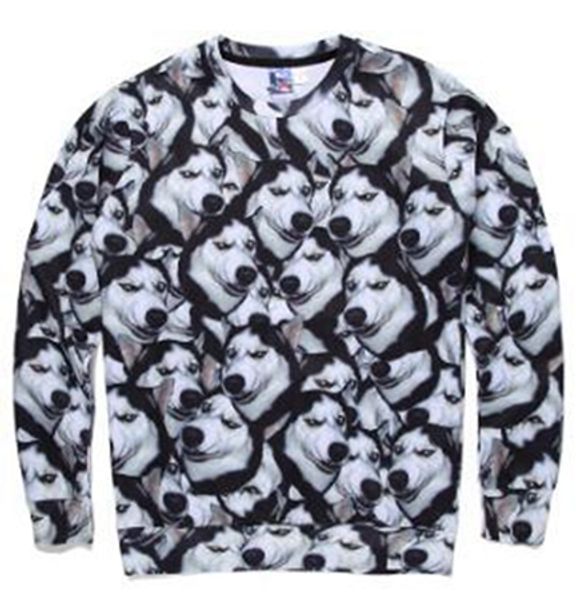 men's spring and autumn new fashion boutique personality digital printing 3d dog head like printed round neck vest jackets /s-xl, Black
men's spring and autumn new fashion boutique personality digital printing 3d dog head like printed round neck vest jackets /s-xl, Black