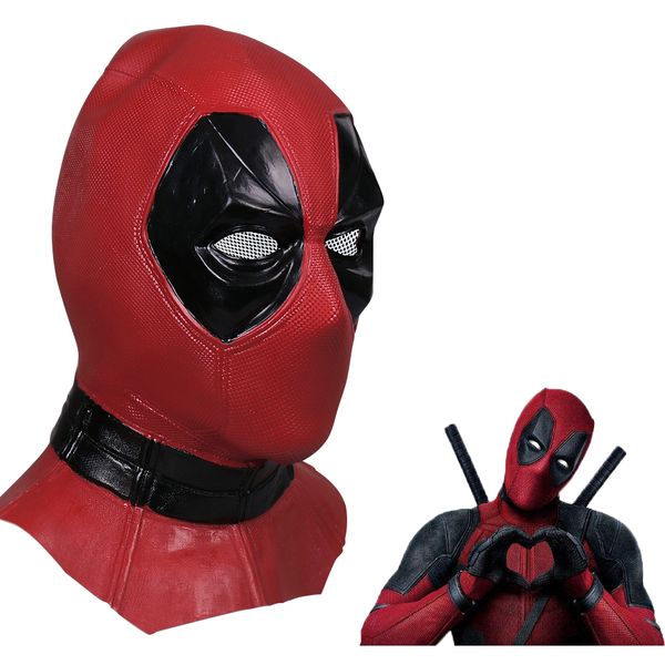 deadpool 2 marvel deadpool masks halloween cosplay costume props superhero movie latex mask collectible toys full face mask
deadpool 2 marvel deadpool masks halloween cosplay costume props superhero movie latex mask collectible toys full face mask