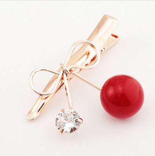 women hairpin high-grade zircon cherry hairpins bow mini duckbill hair clips korean girls barrette hair accessories sale, Black;brown
women hairpin high-grade zircon cherry hairpins bow mini duckbill hair clips korean girls barrette hair accessories sale, Black;brown