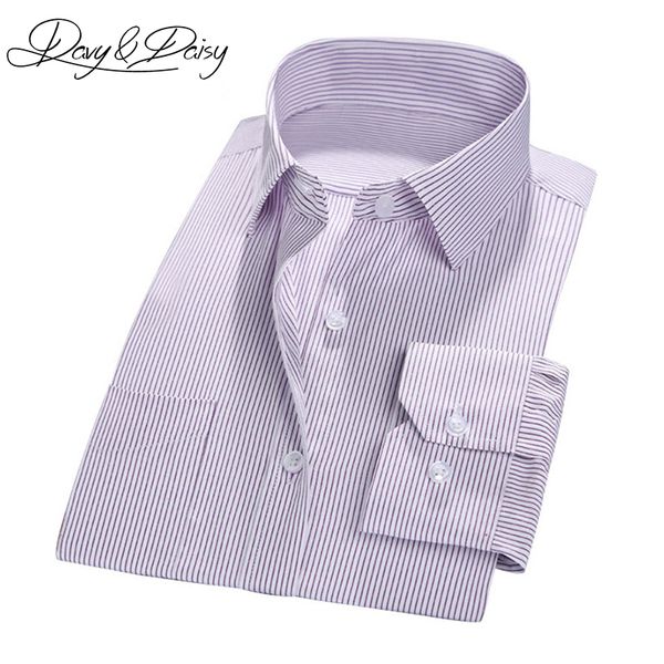 davydaisy mens social shirts business gentleman twill solid striped formal dress shirts men clothing camisas ds-137, White;black
davydaisy mens social shirts business gentleman twill solid striped formal dress shirts men clothing camisas ds-137, White;black