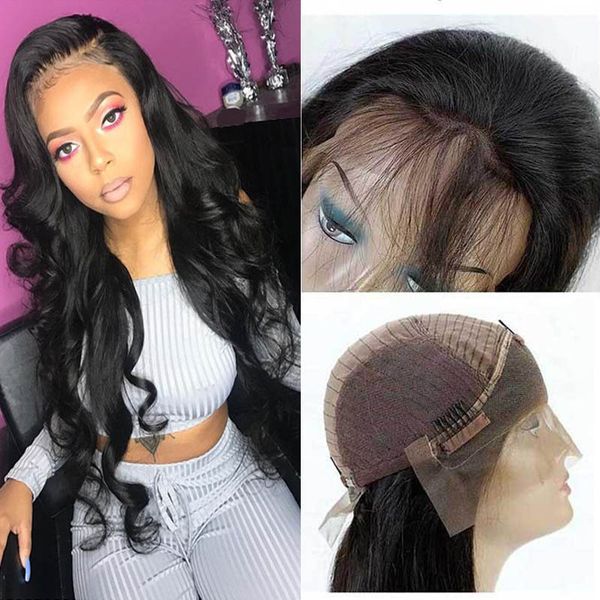 wet and wavy virgin human hair wigs brazilian body wave lace front wigs for black women natural hairline with baby hair
wet and wavy virgin human hair wigs brazilian body wave lace front wigs for black women natural hairline with baby hair