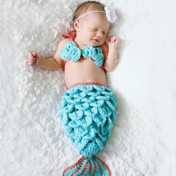 newborn girls crochet blue mermaid tail costume pgraphy props infant girl mermaid cocoon p props, Slivery;white
newborn girls crochet blue mermaid tail costume pgraphy props infant girl mermaid cocoon p props, Slivery;white