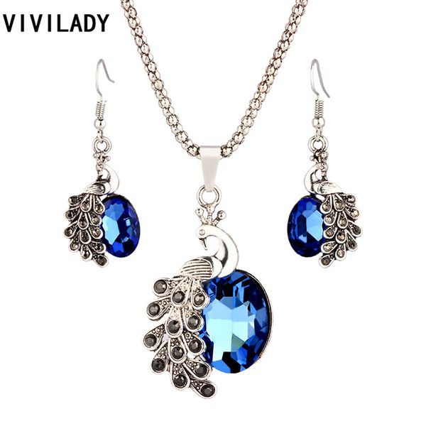 whole salevivilady trendy vintage silver color crystal peacock jewelry sets women glass stone rhinestone chain animal boho bijoux gift
whole salevivilady trendy vintage silver color crystal peacock jewelry sets women glass stone rhinestone chain animal boho bijoux gift