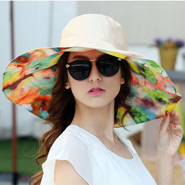 dennyliter 2017 summer large brim beach sun hats for women uv protection women caps hat foldable style fashion lady's sun hat, Blue;gray
dennyliter 2017 summer large brim beach sun hats for women uv protection women caps hat foldable style fashion lady's sun hat, Blue;gray