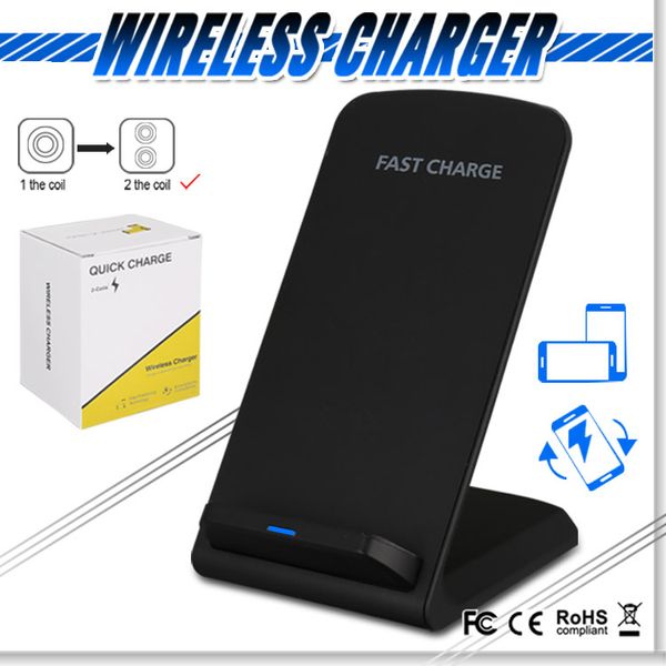 qi wireless charger fast 2 coils stand charging pad for iphone 11 x galaxy s10 note 10 with package
qi wireless charger fast 2 coils stand charging pad for iphone 11 x galaxy s10 note 10 with package