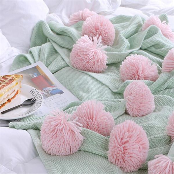 modern mixed color knitted blanket cute blanket sofa air conditioner quilt bedding sheet 130x160cm
modern mixed color knitted blanket cute blanket sofa air conditioner quilt bedding sheet 130x160cm